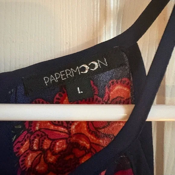 Papermoon Floral Halter Neck Top - Picture 7 of 15